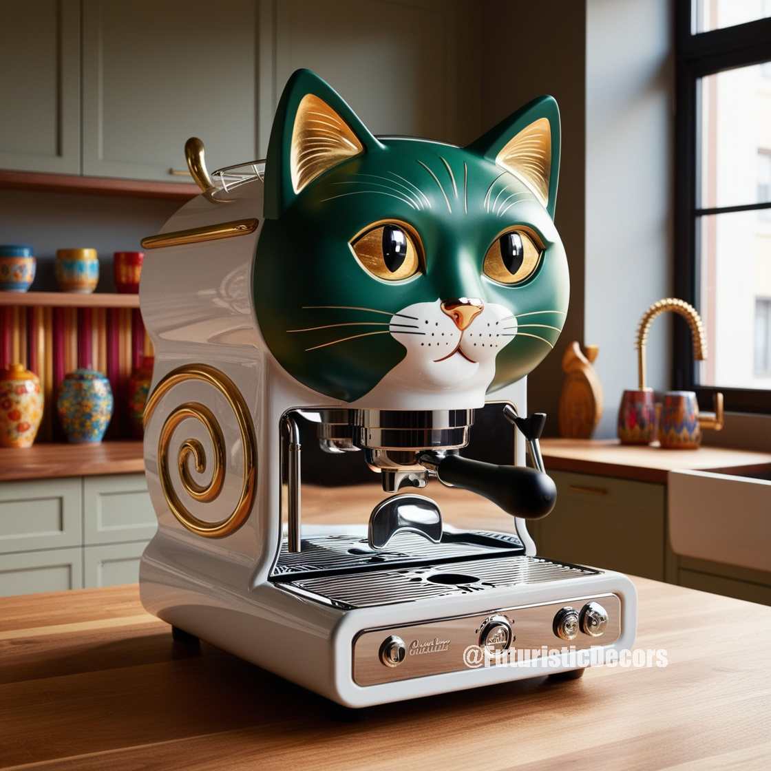 Cat Coffee Maker