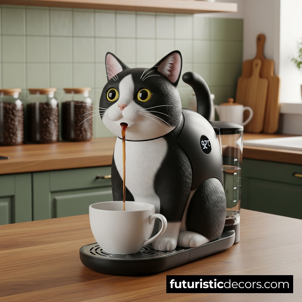 Cat Coffee Machine