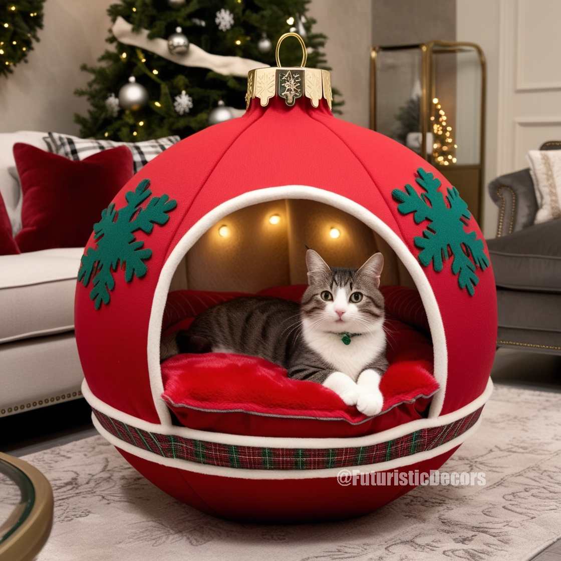 Christmas Pet Bed