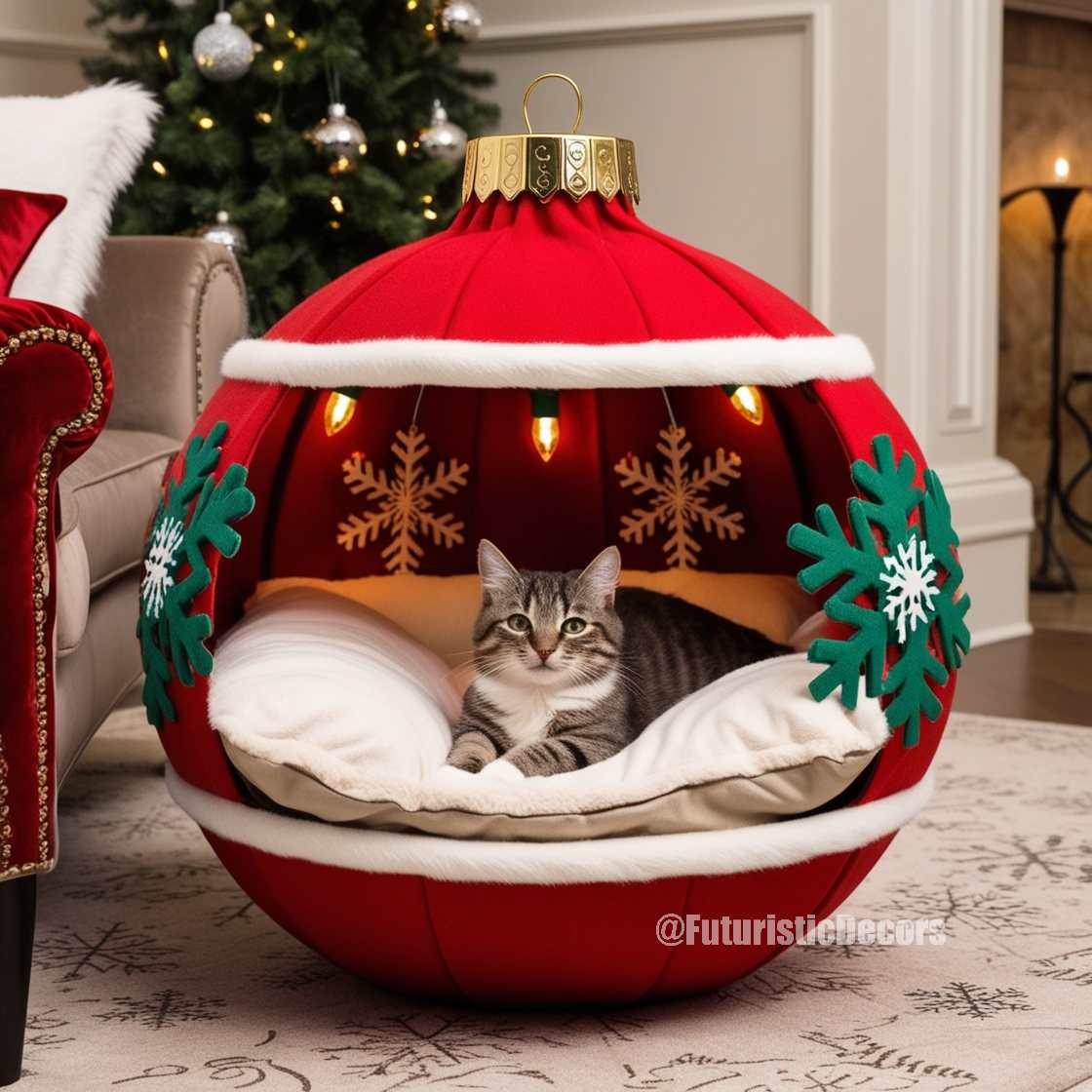 Christmas Pet Bed