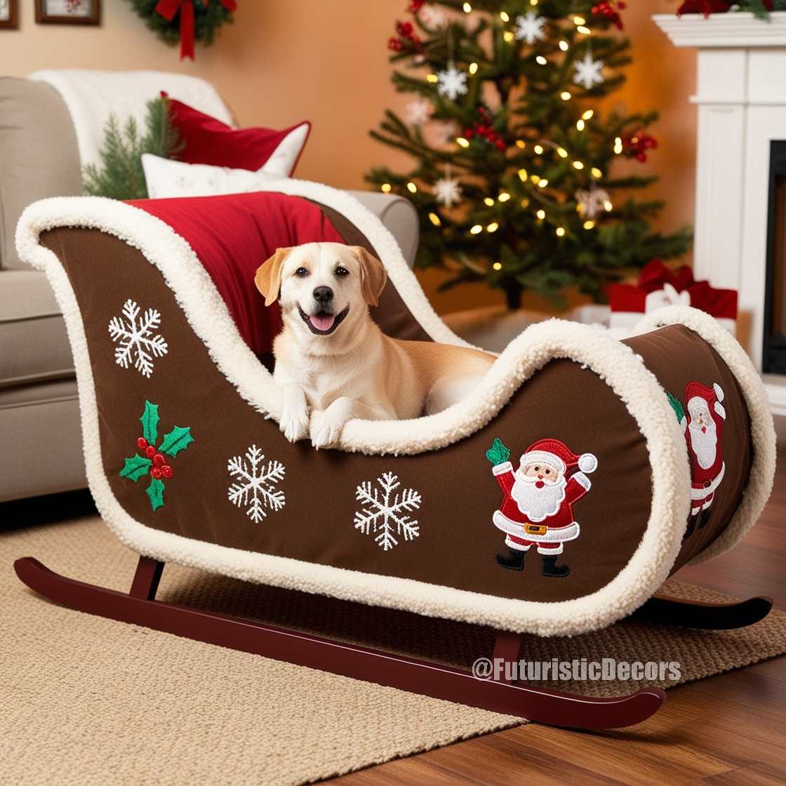 Christmas Pet Bed