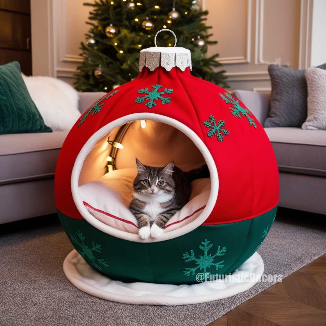 Christmas Pet Bed