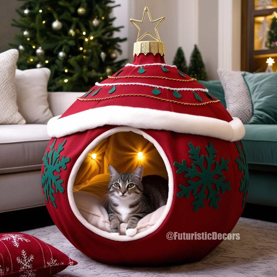 Christmas Pet Bed