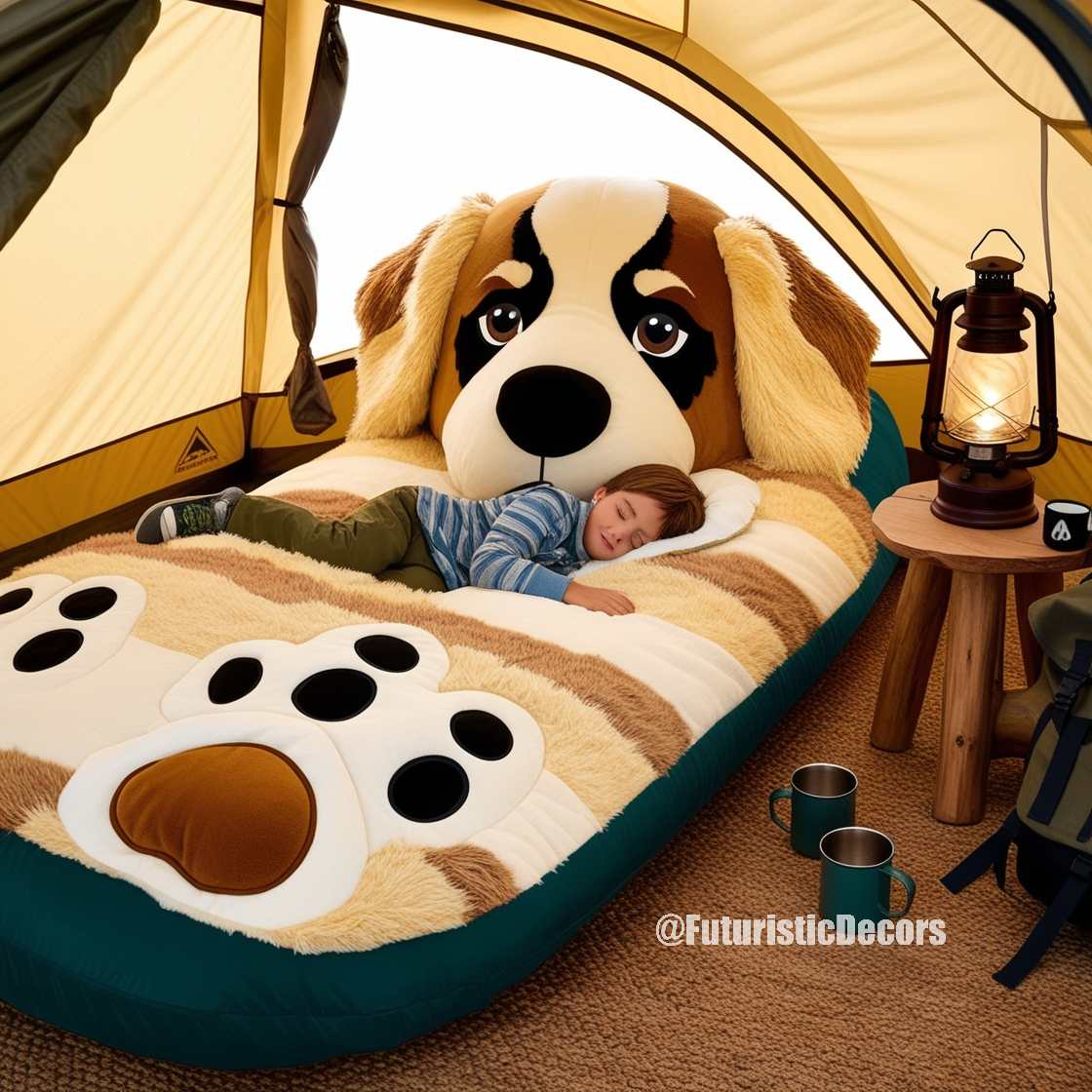 Dog Shaped Sleeping Bag