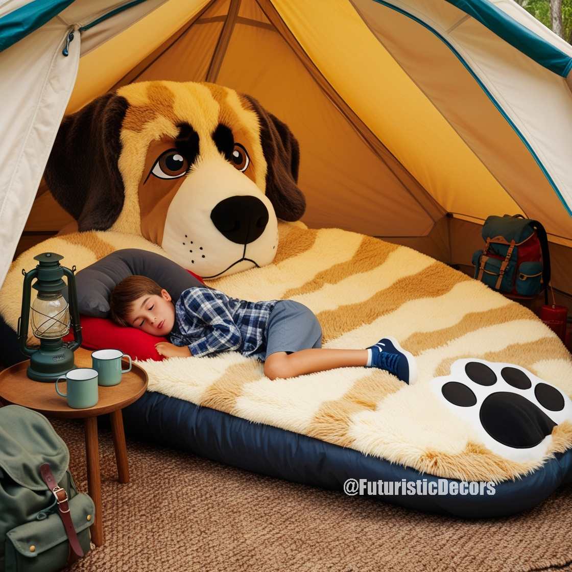 Dog Shaped Sleeping Bag