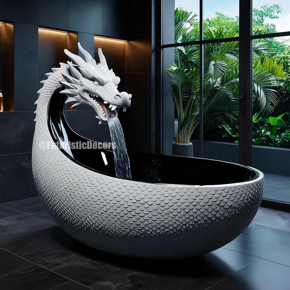 Dragon Bathtub