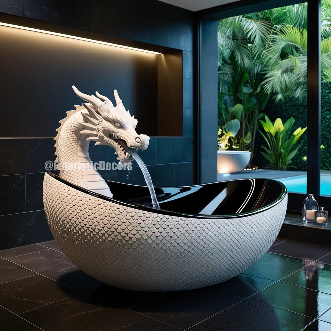 Dragon Bathtub