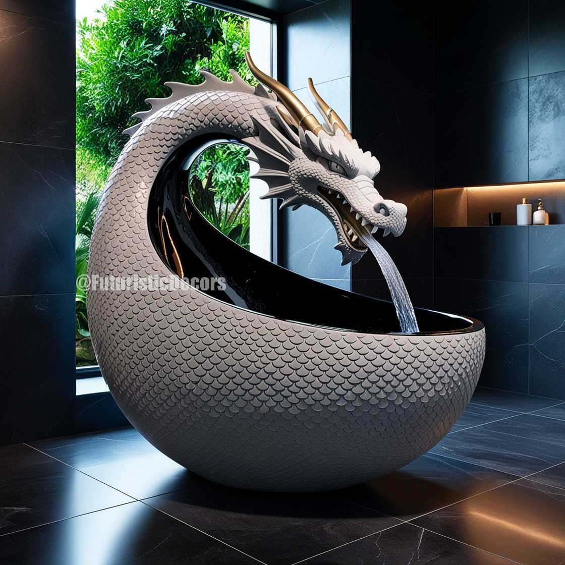 Dragon Bathtub