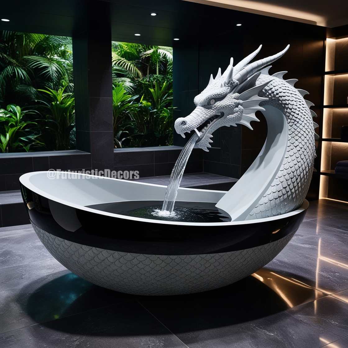 Dragon Bathtub