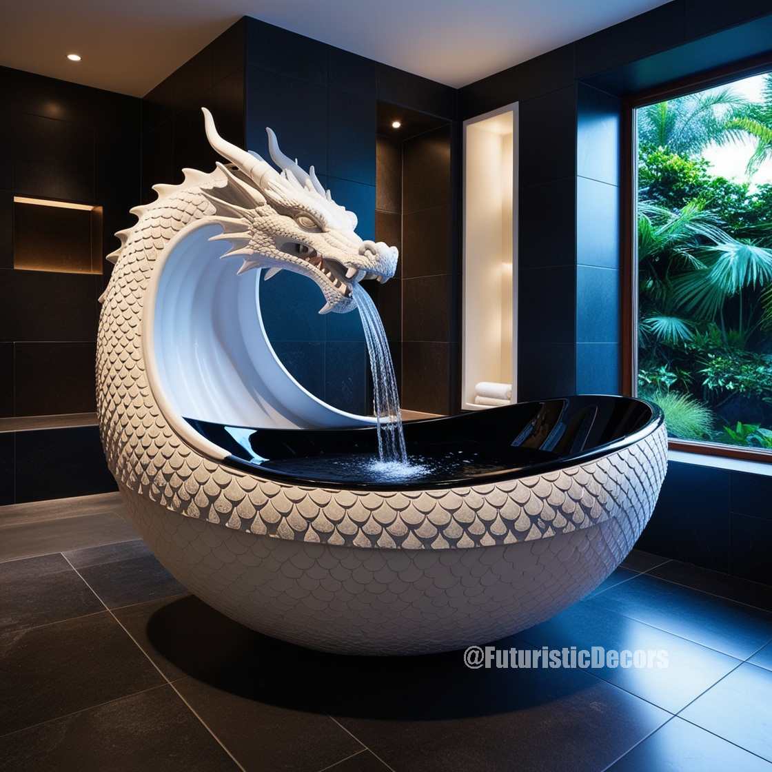 Dragon Themed Bathtubs