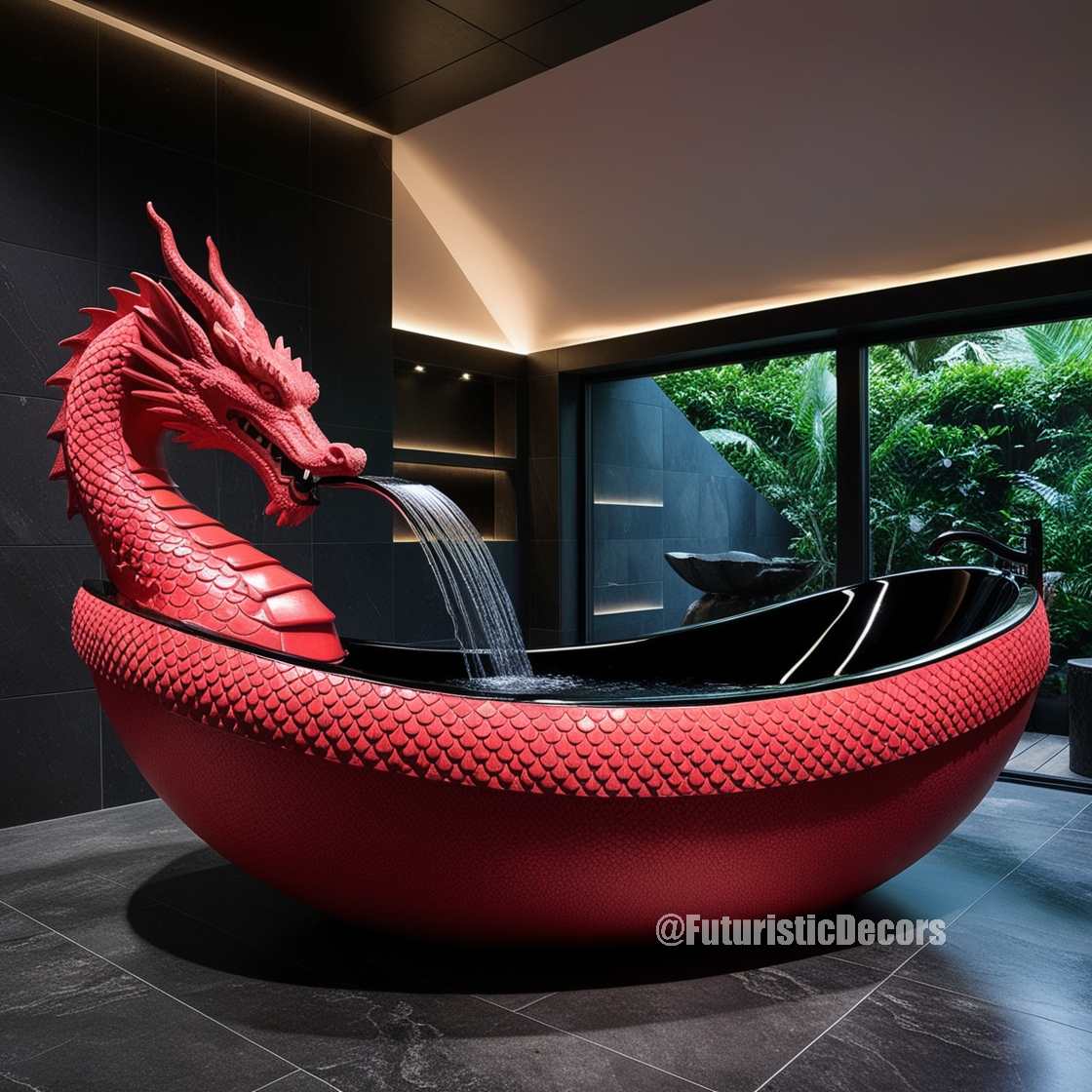 Dragon Themed Bathtubs