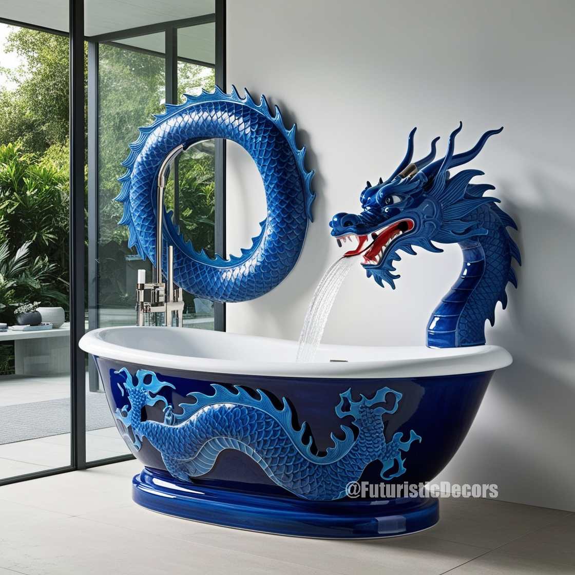 Dragon Themed Bathtubs