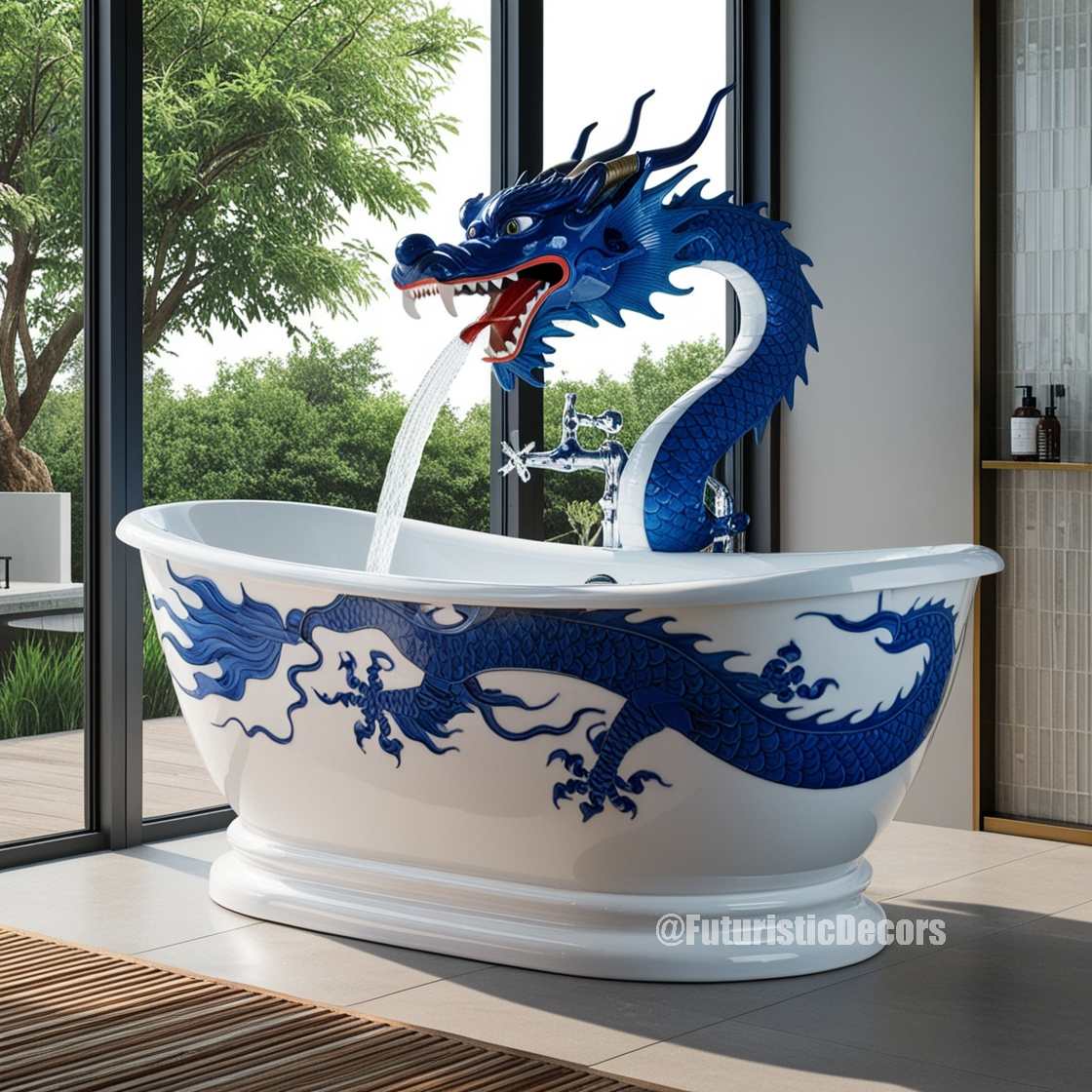 Dragon Themed Bathtubs