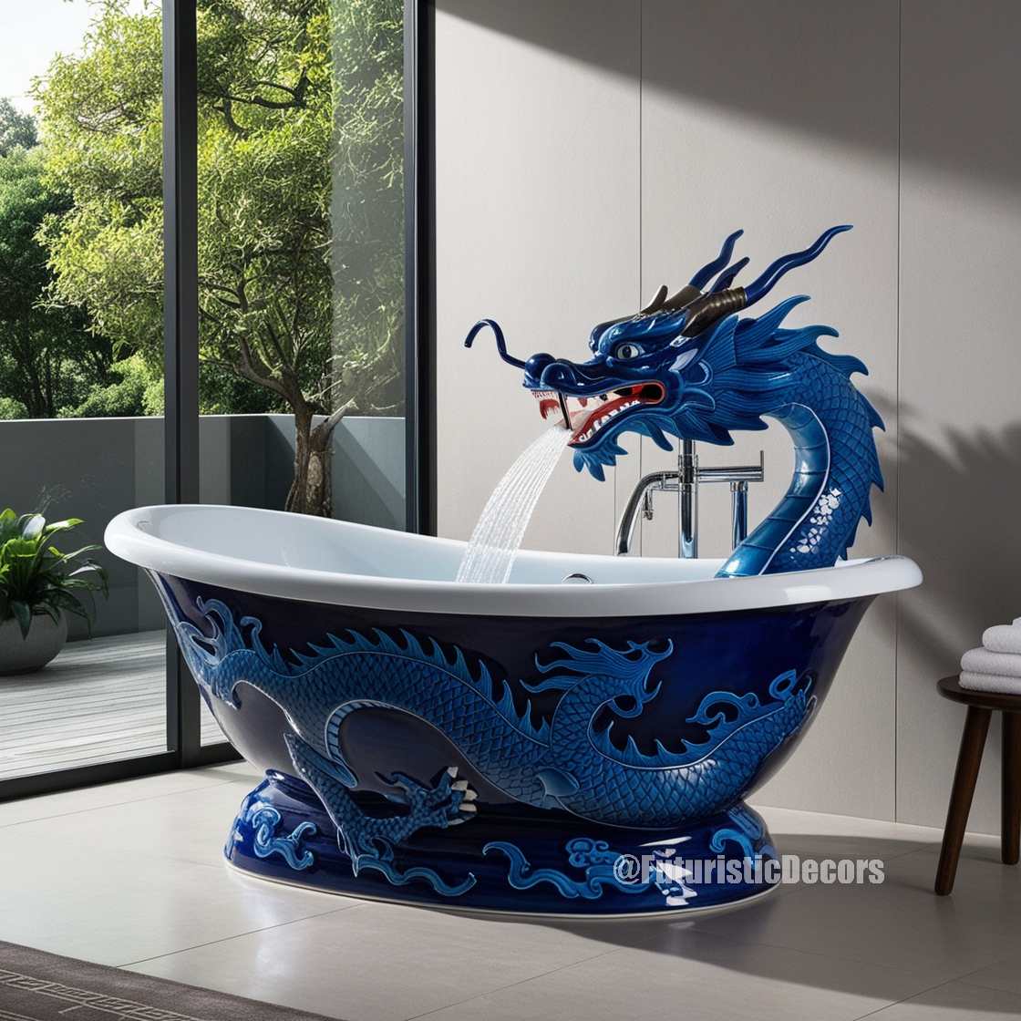 Dragon Themed Bathtubs