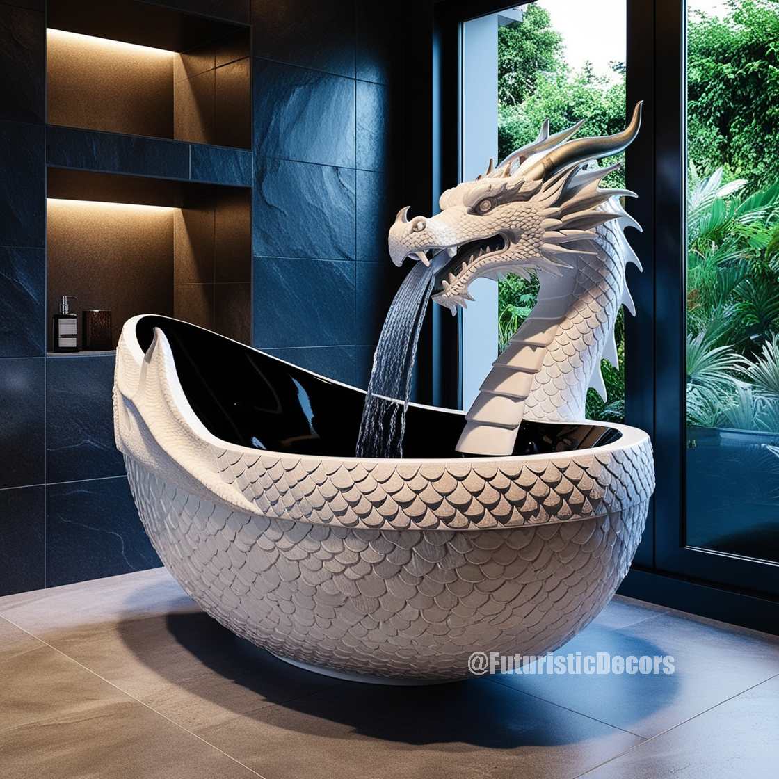 Dragon Themed Bathtubs