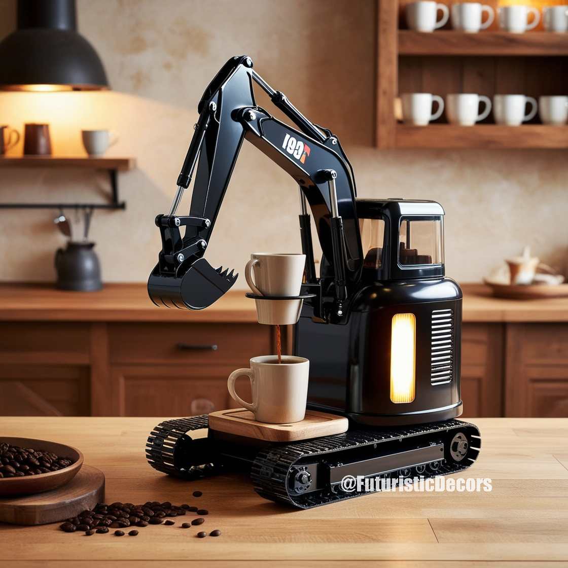 Excavator Coffee Makers