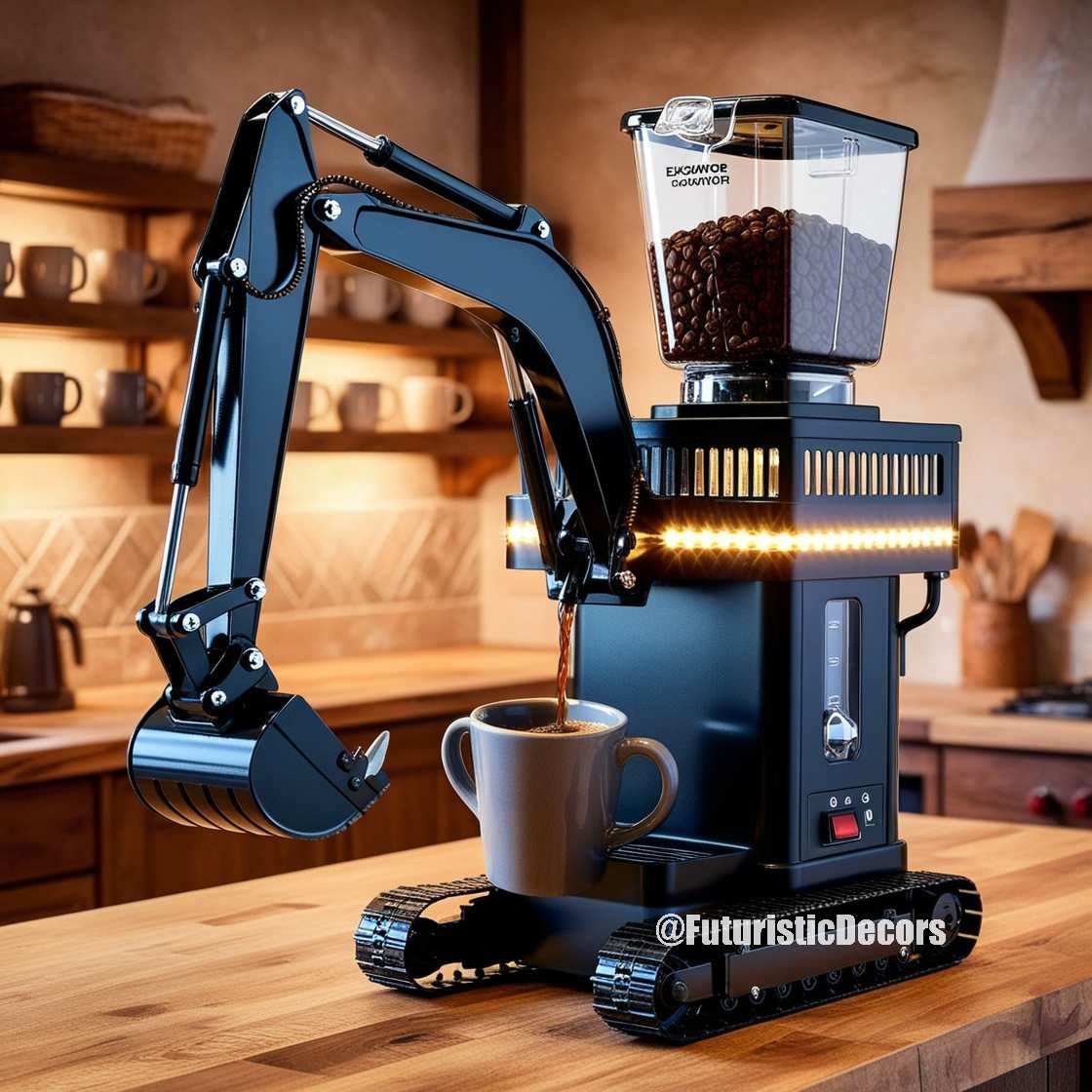 Excavator Coffee Makers