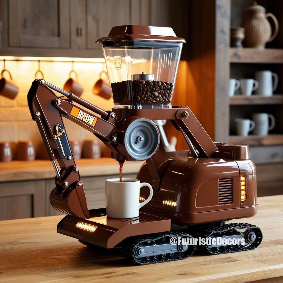 Excavator Coffee Makers