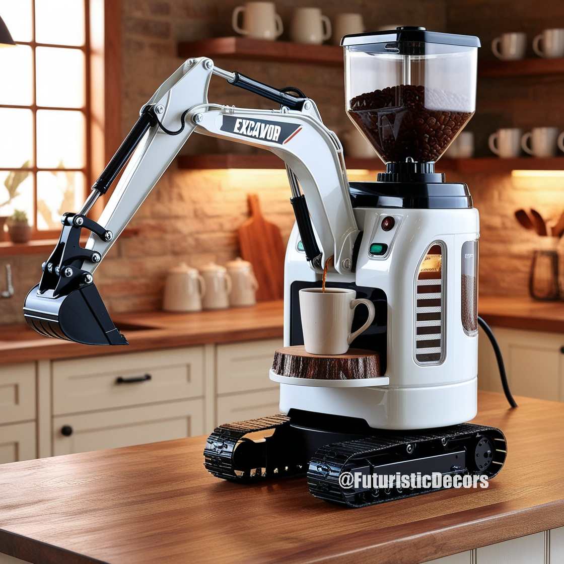 Excavator Coffee Makers