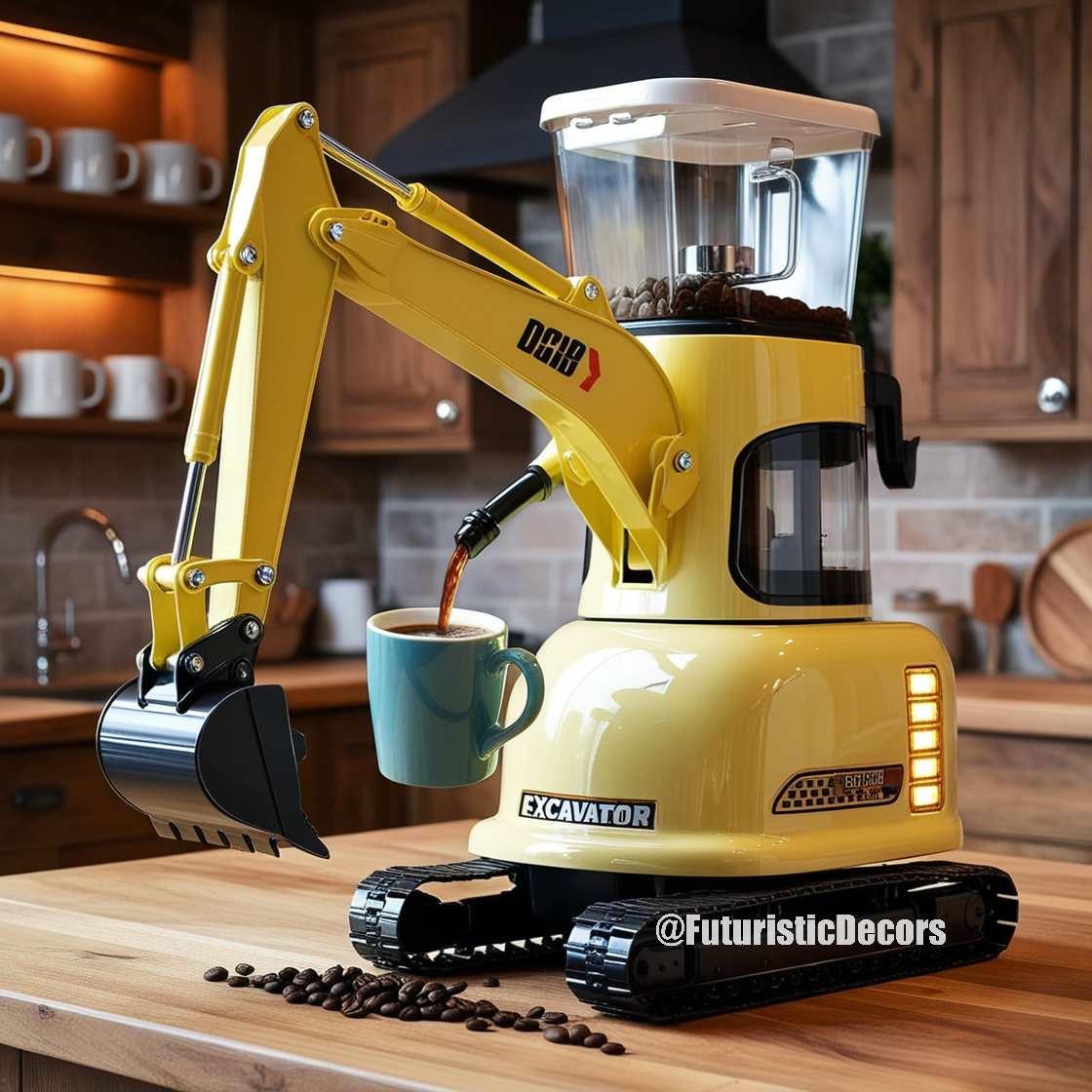 Excavator Coffee Makers