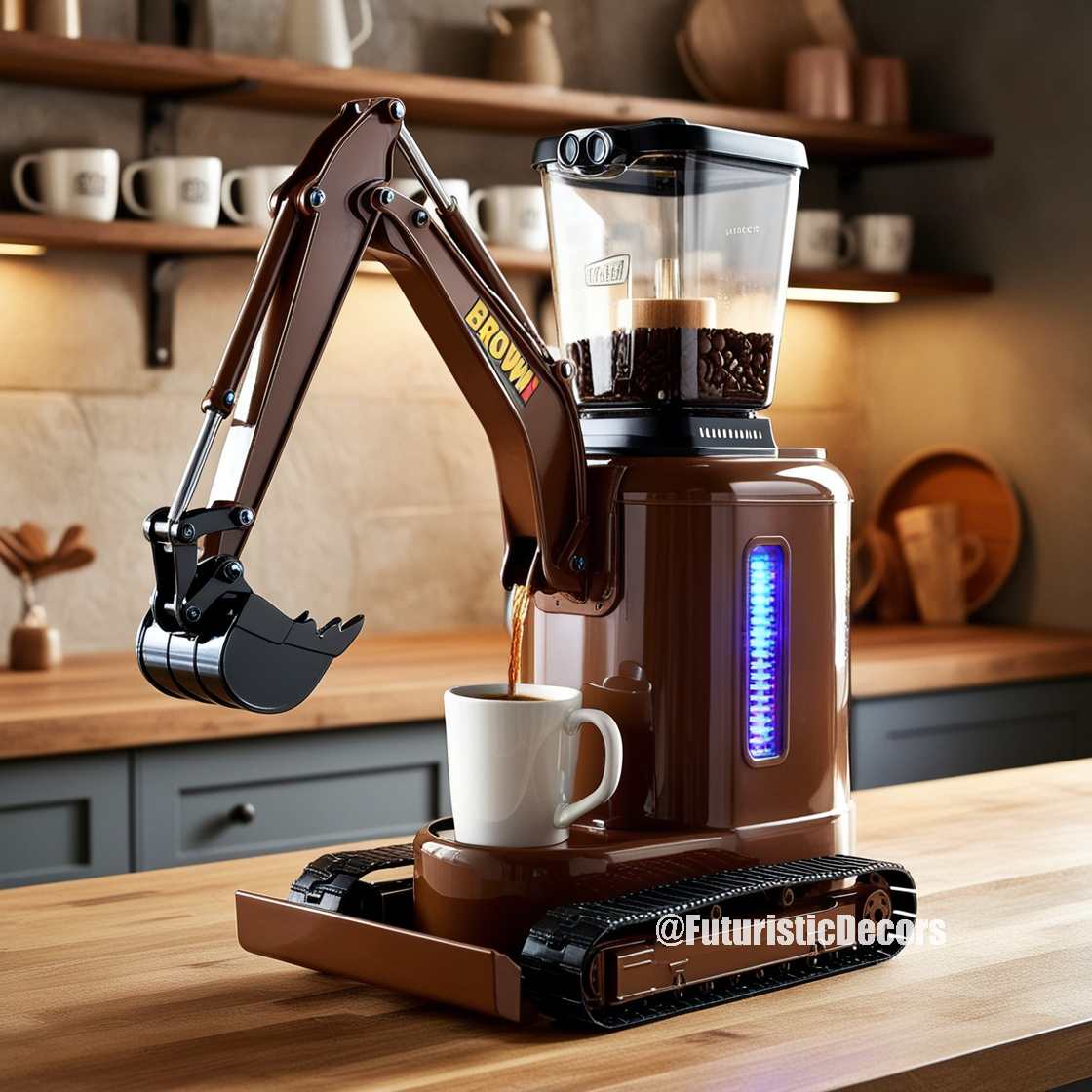 Excavator Coffee Makers