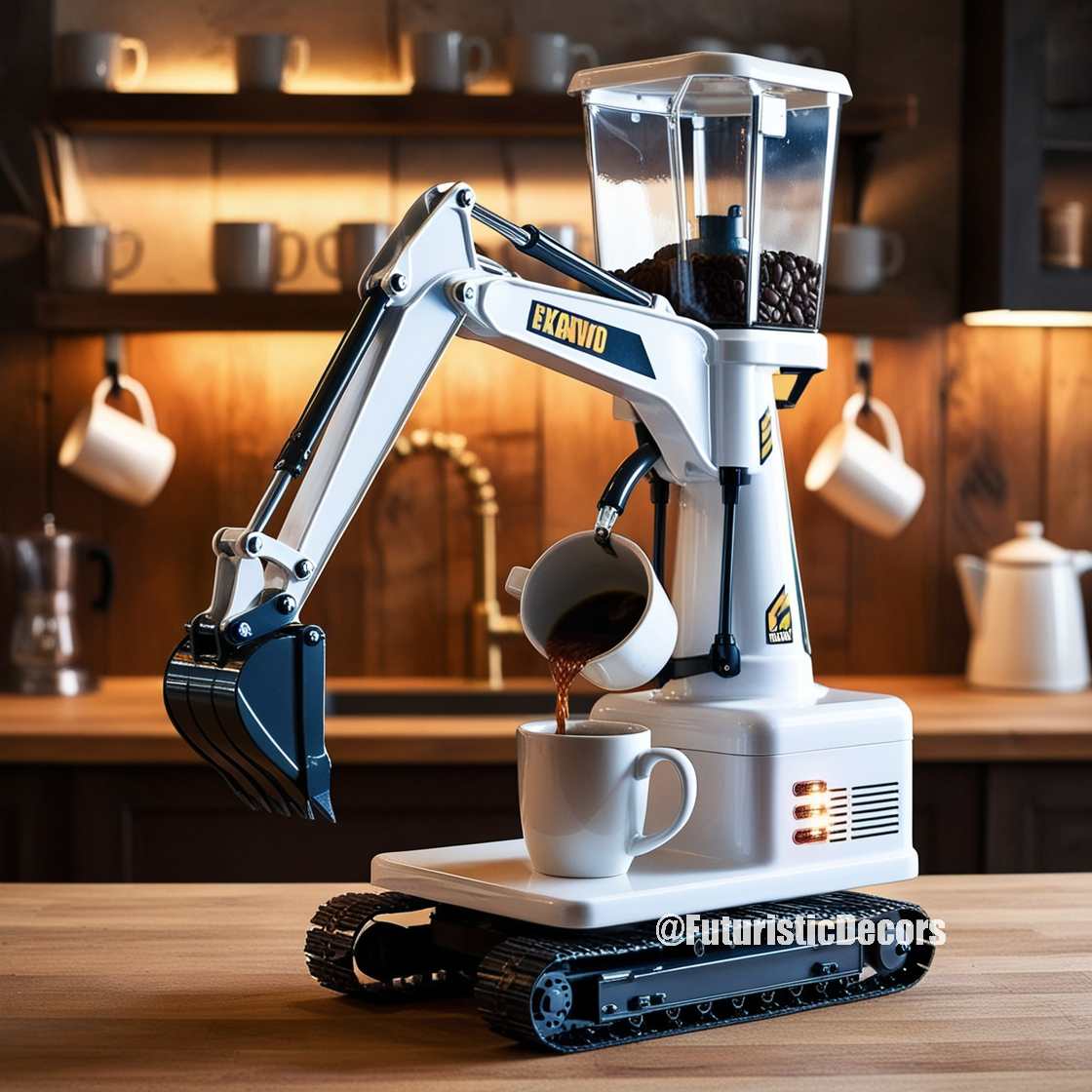 Excavator Coffee Makers