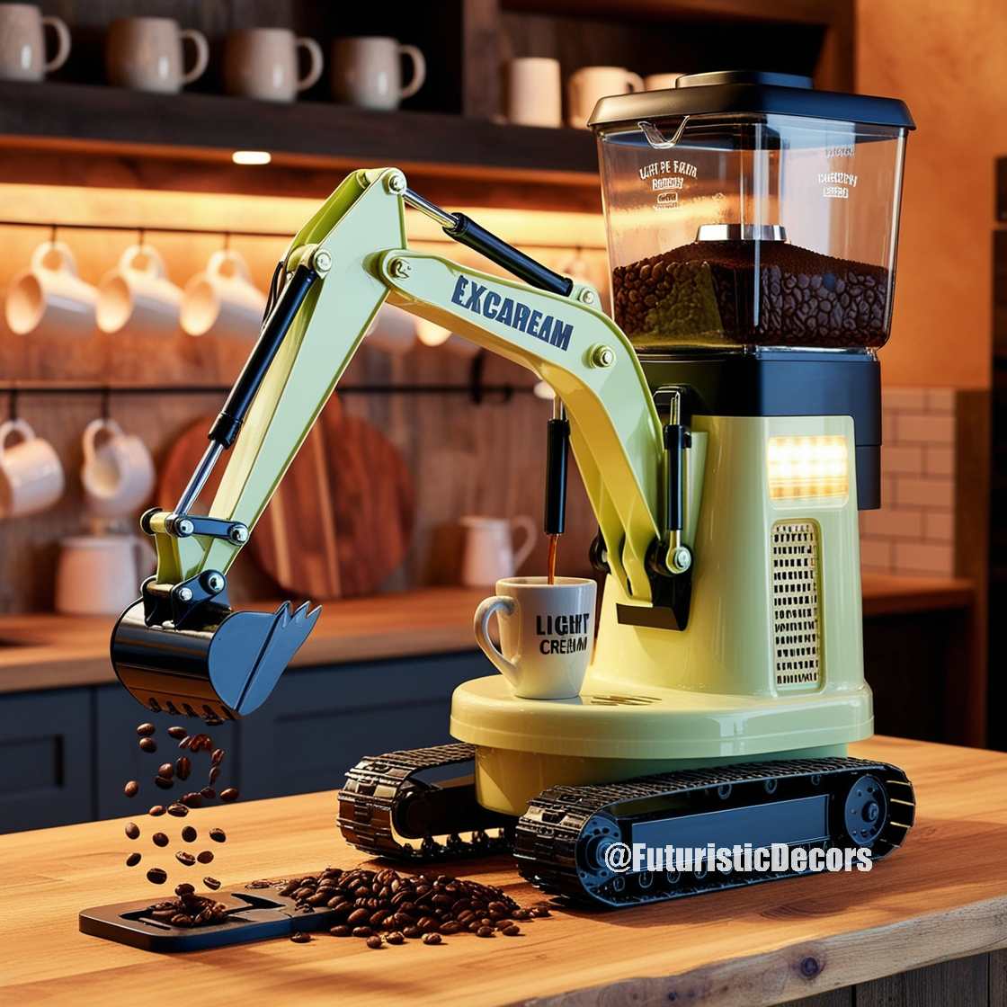 Excavator Coffee Makers