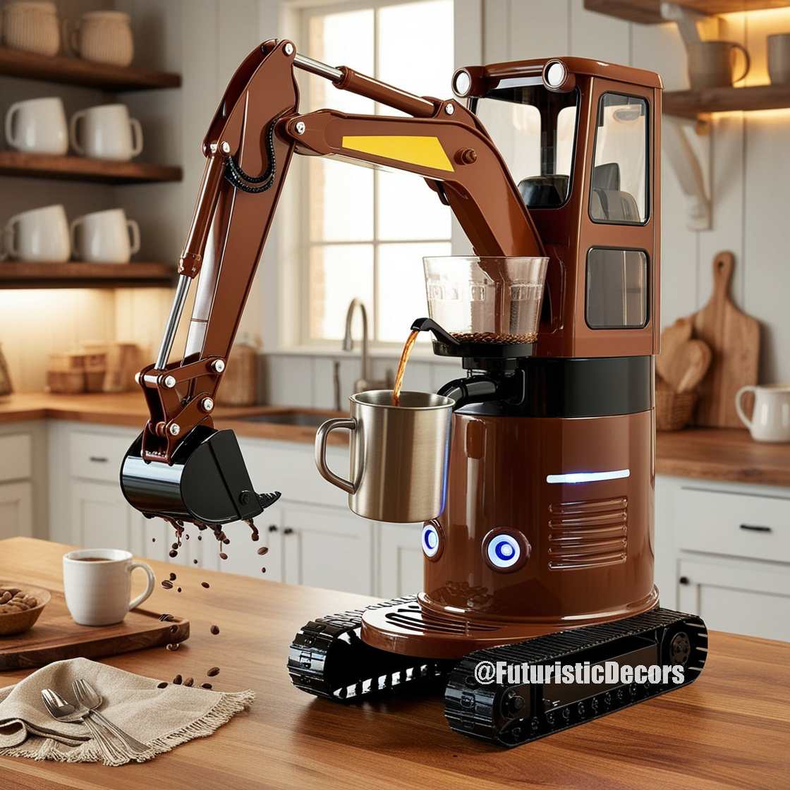 Excavator Coffee Makers