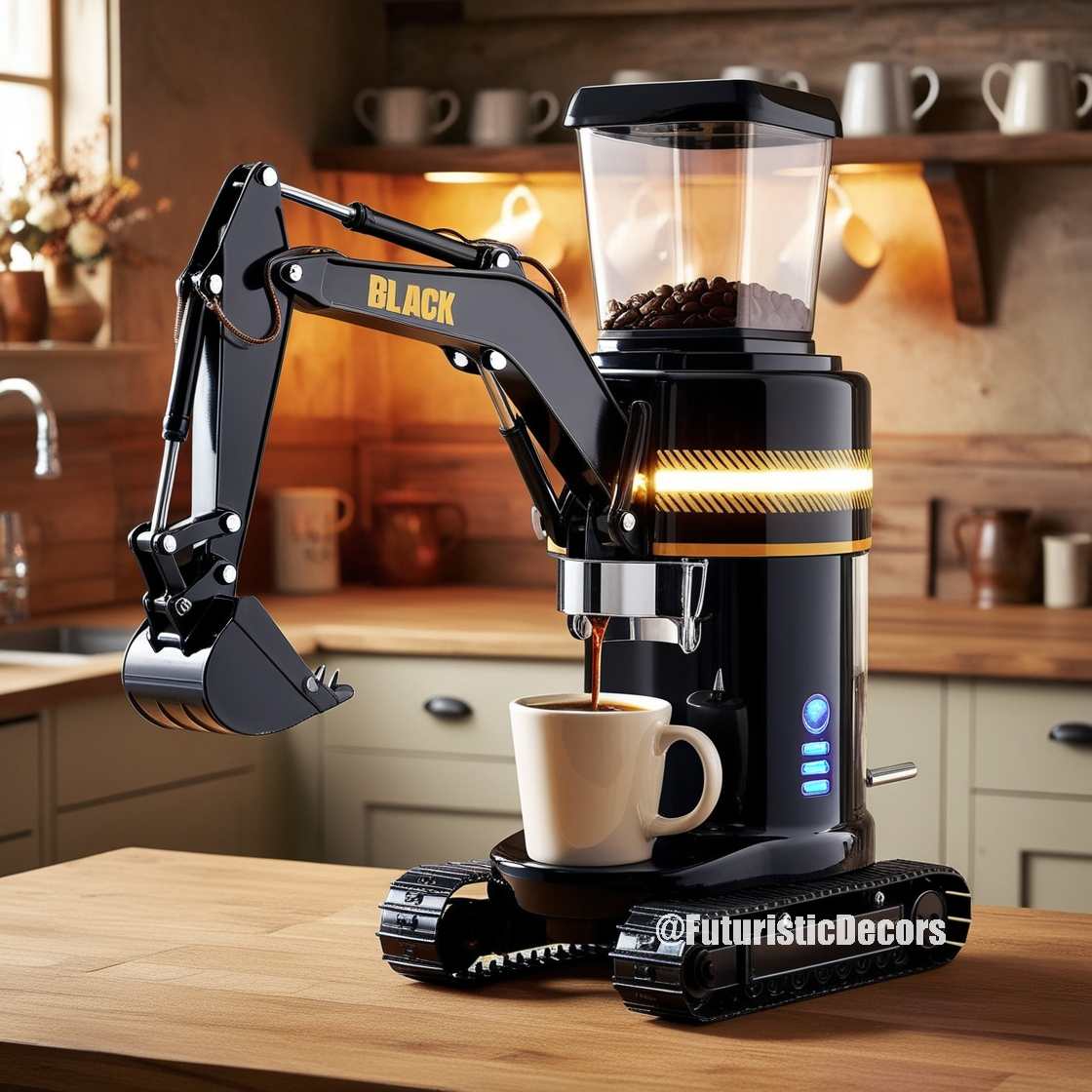 Excavator Coffee Makers