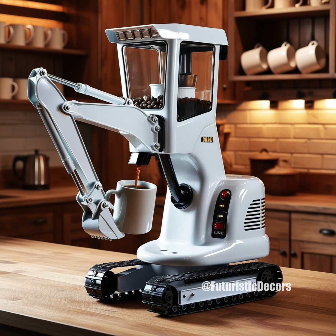 Excavator Coffee Makers