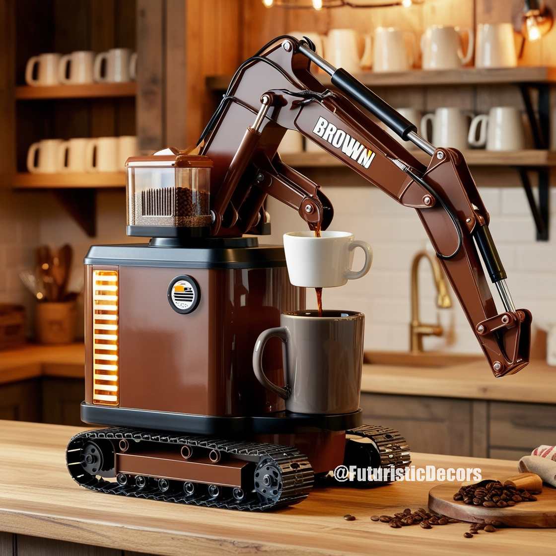 Excavator Coffee Makers