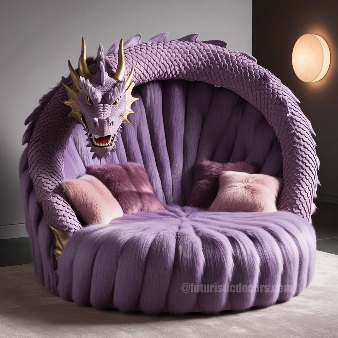 Fur Dragon Lounger