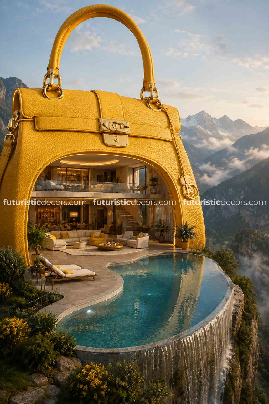Giant Handbag Shaped Villa