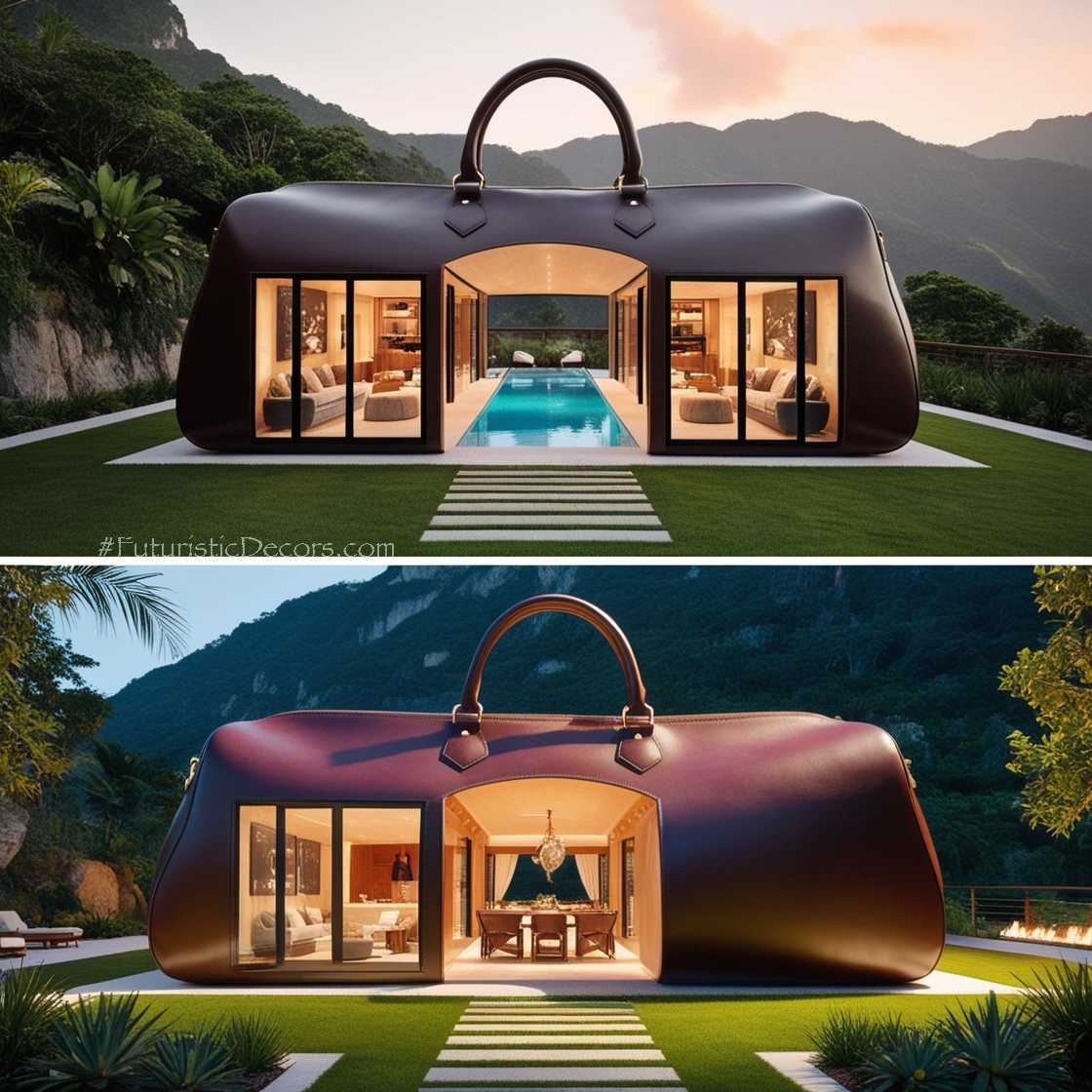 Bag Shaped Villa