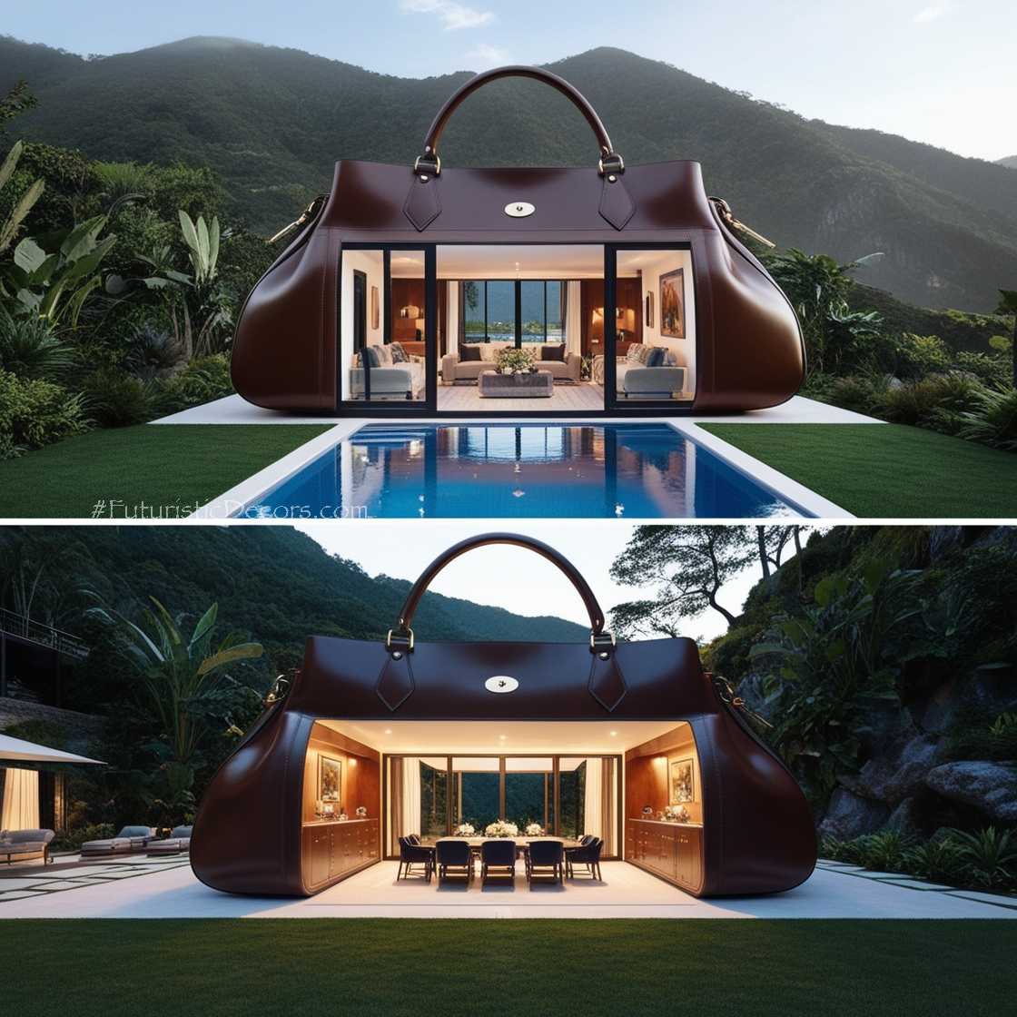 Bag Shaped Villa