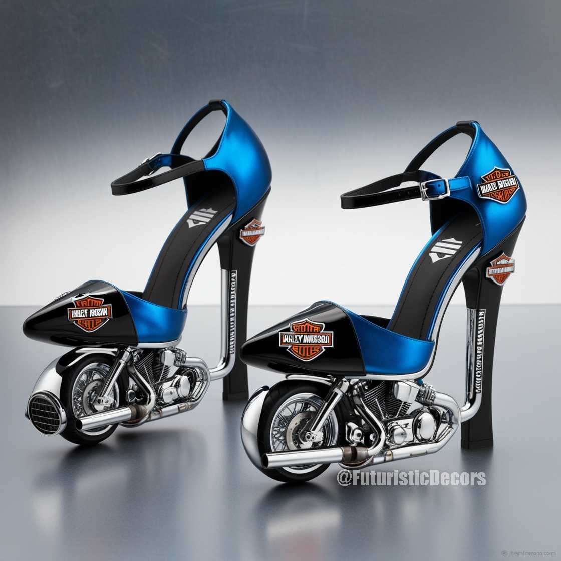 Harley Motorcycle Heels