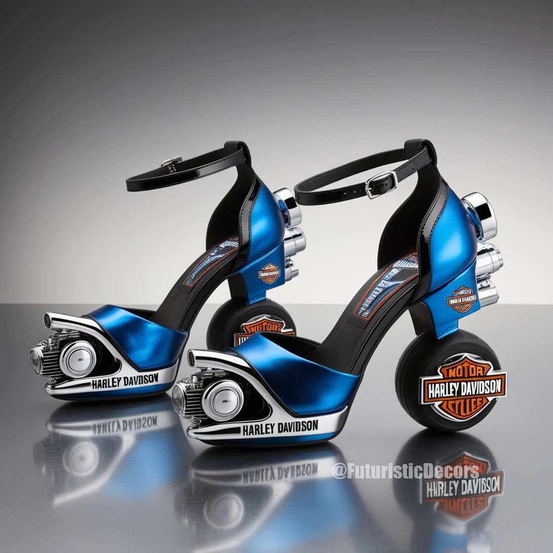 Harley Motorcycle Heels