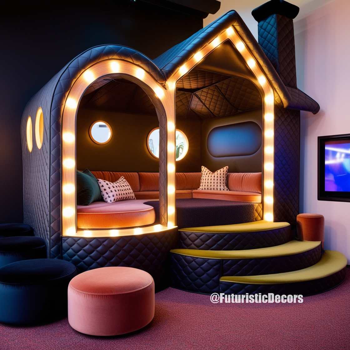 House shaped Lounger