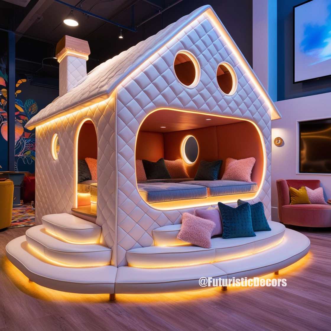 House shaped Lounger