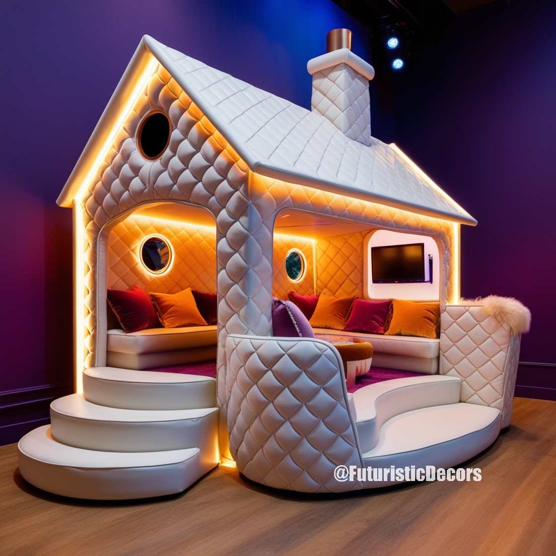 House shaped Lounger