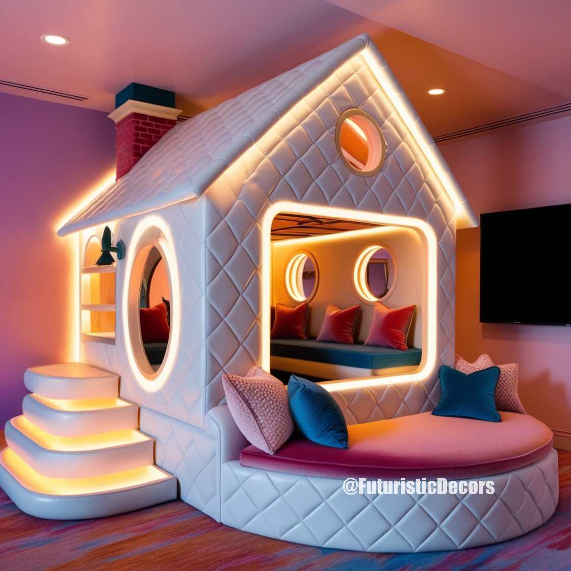 House shaped Lounger