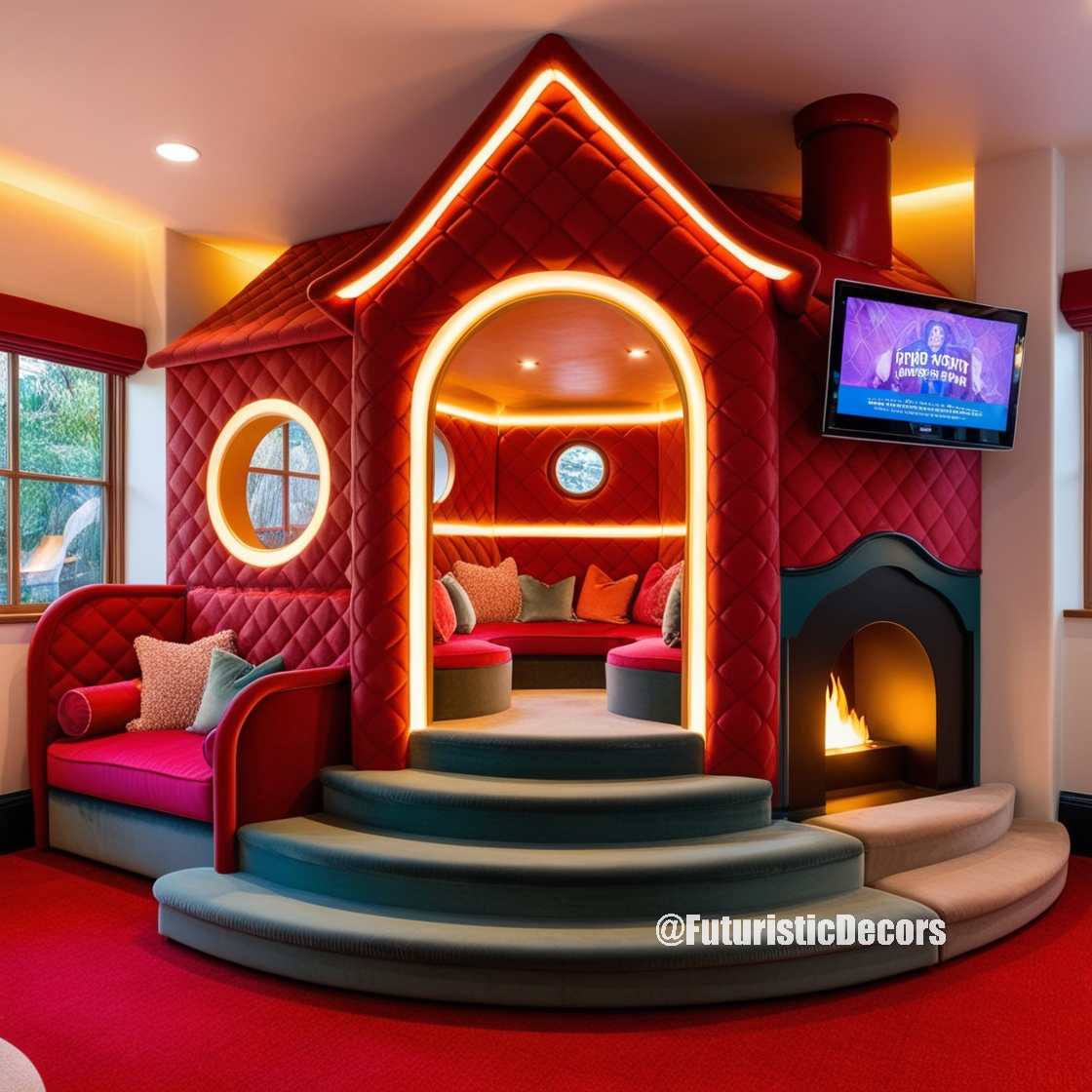 House shaped Lounger