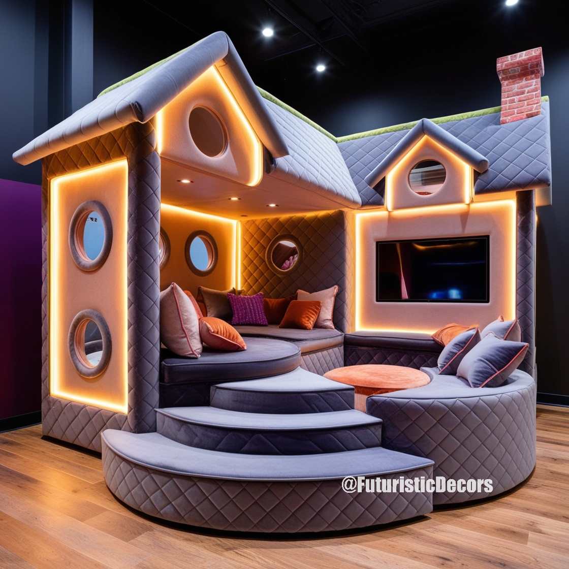 House shaped Lounger