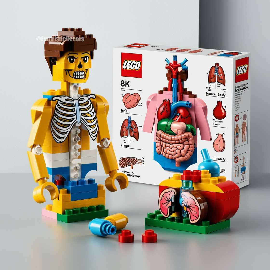 Human Body LEGO Sets