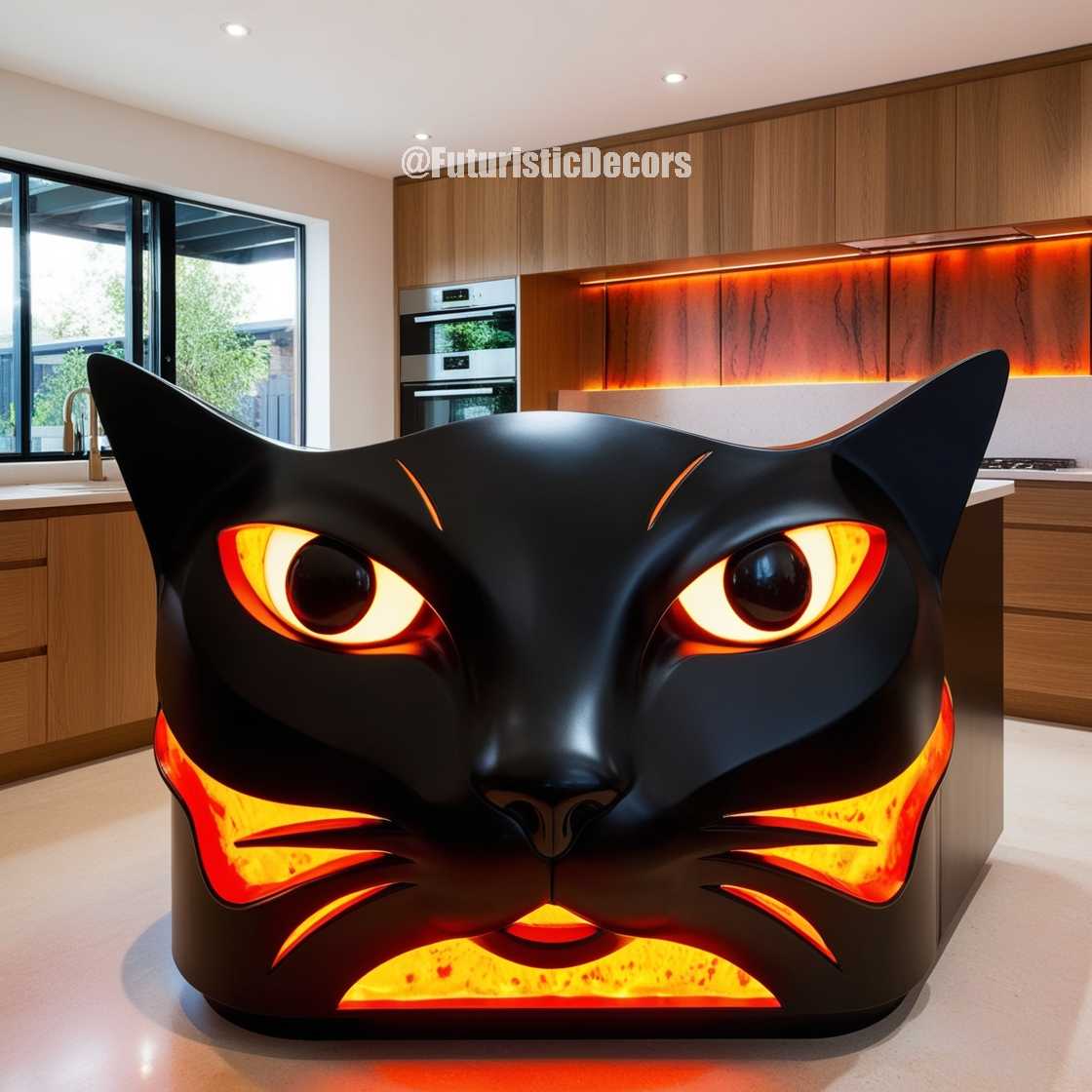 Cat Kitchen Islands