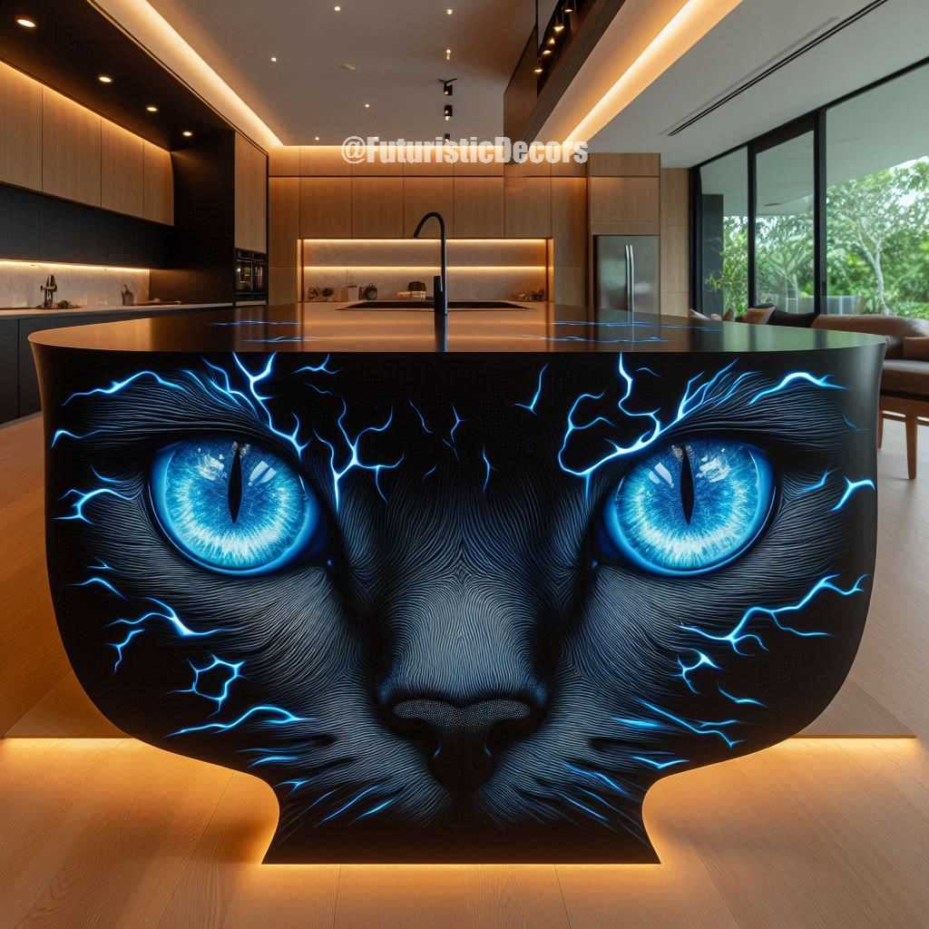 Cat Kitchen Islands