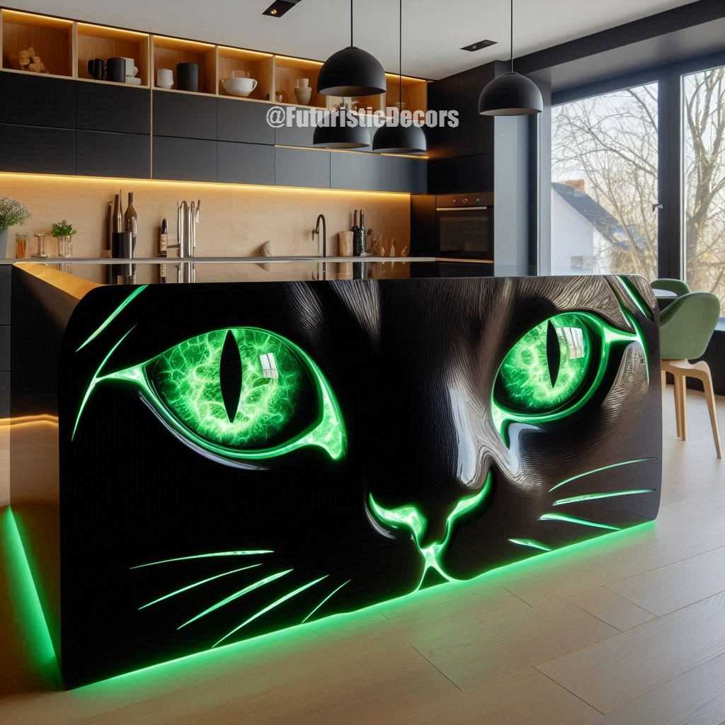 Cat Kitchen Islands