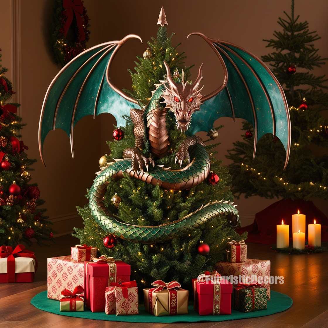 Dragon Christmas Tree