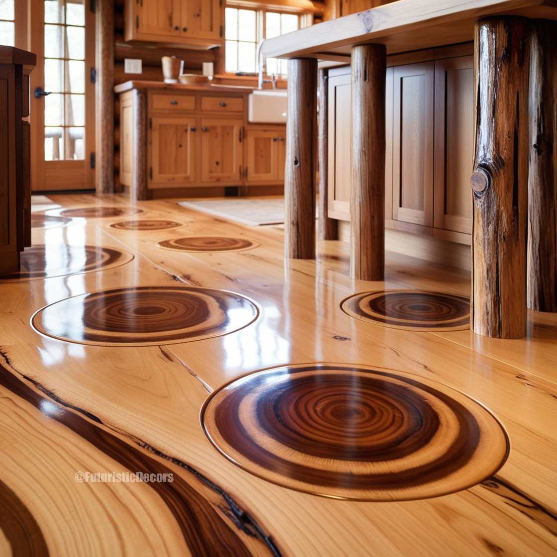 Log End Wood Floors