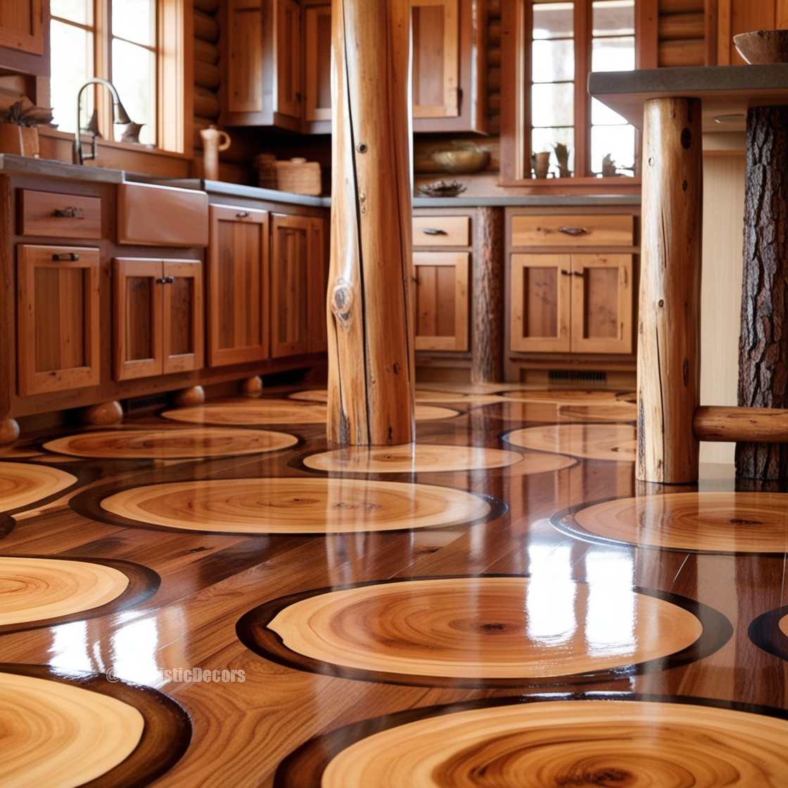 Log End Wood Floors